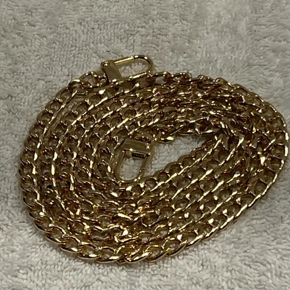 Chain Strap suitable for Wallet-on-Chain/Crossbody bag in light gold 47” Amazon.com: WEICHUAN 47 main image 3